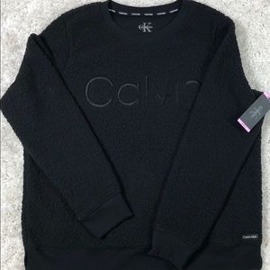 Calvin Klein fleece sweatshirt. NWT